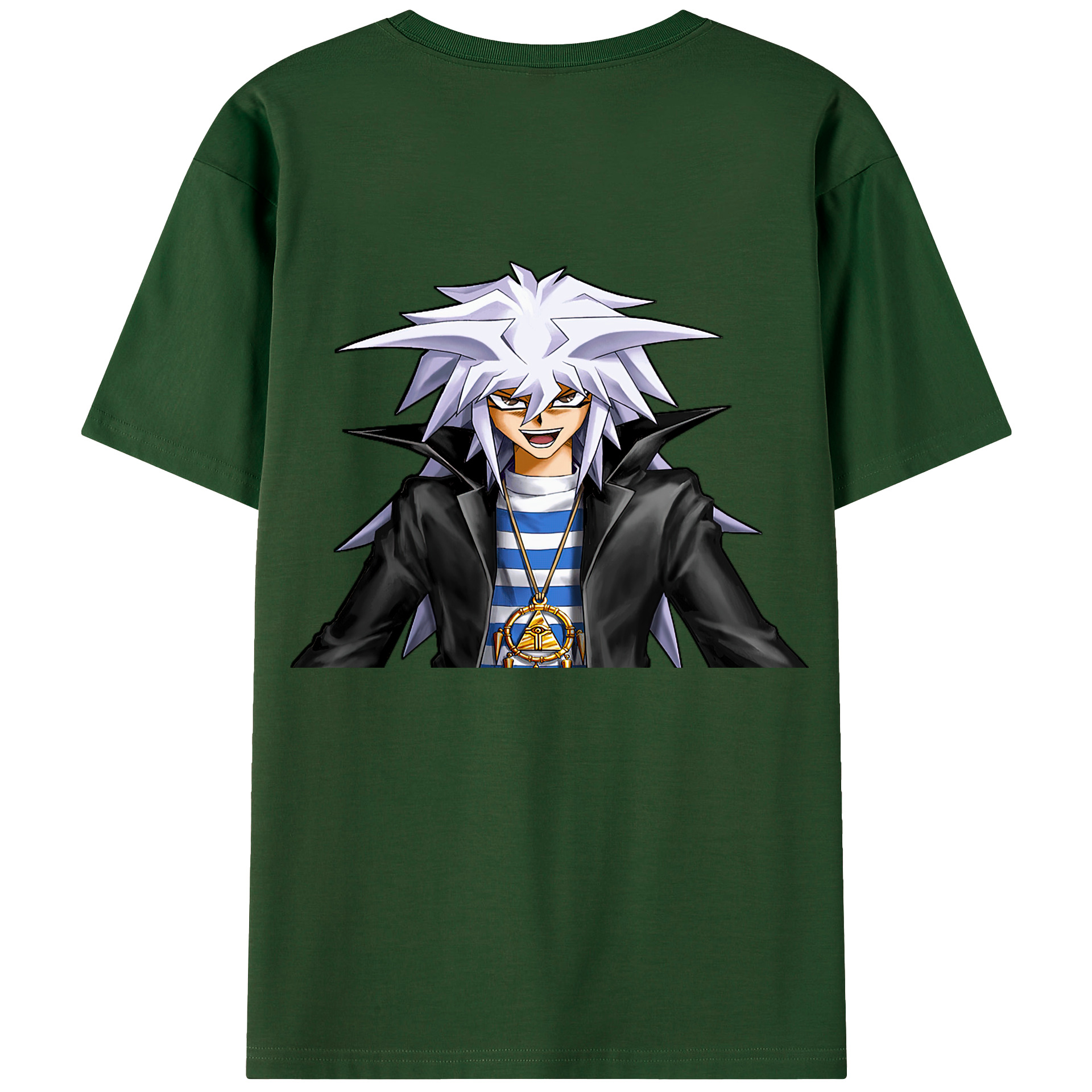 （画像用） 遊☆戯☆王 Yu-Gi-Oh! 綿100％半袖Tシャツ（背面プリント）